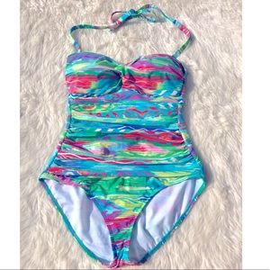 Lauren Ralph Lauren One Piece Bathing Suite 12